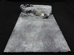 1/35 Scale Military Diorama Base Terrain Display Model Soldiers Figures Diecast