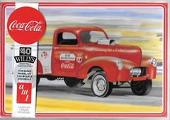 AMT Coca Cola ’40 Willys Pickup Truck in 1/25 1145 M/12 (102)