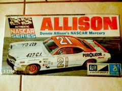 RARE MPC DONNIE ALLISON MERCURY CYCLONE NASCAR ORIGINAL ISSUE SEALED