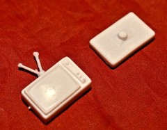 AMT Vintage 60’s Style TV Set 1/25
