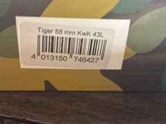 Roco mintanks Herpa German Tiger w/88 KwK 43 L Lima35 original 1/87