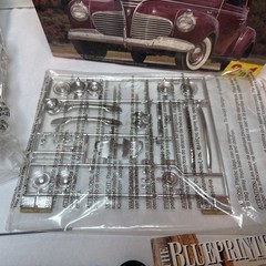 41 Plymouth AMT ERTL Model Kit 1:25 Scale Make it 2 Ways Sealed Parts #6184