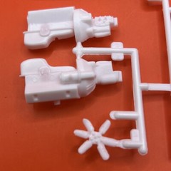 1969 Torino Cobra AMT 428 Engine Trans Intake Metal Axle Model Parts 1:25 New 9
