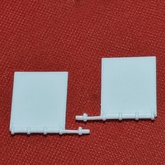 Semi Mud Flaps Mack R685ST 1:25 Scale Model Truck Part AMT