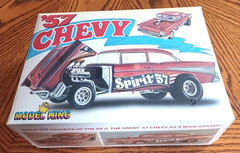 2019 Model King 1:25 1957 Chevy Flip Nose “Spirit of 57” Model Car Kit