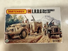 Matchbox L.R.D.G. 30cwt Chevrolet Willy’s Jeep SW #40173 – FREE SHIPPING