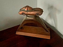 Vintage Trophy 1963 Corvette Revell PACTRA 1963 Pegasus Custom Model Car Contest