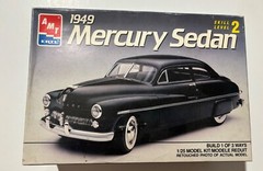 Model Car Parts – AMT 1949 Mercury Instructions & Decals ONLY 1/25 junkyard
