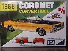 🌟 Custom Mono Brake Light For 1968 Coronet 1:25 1000s Model Car Parts 4 Sale