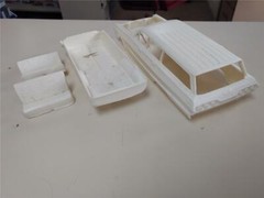 Vics Resins 63 Chevrolet wagon resin body