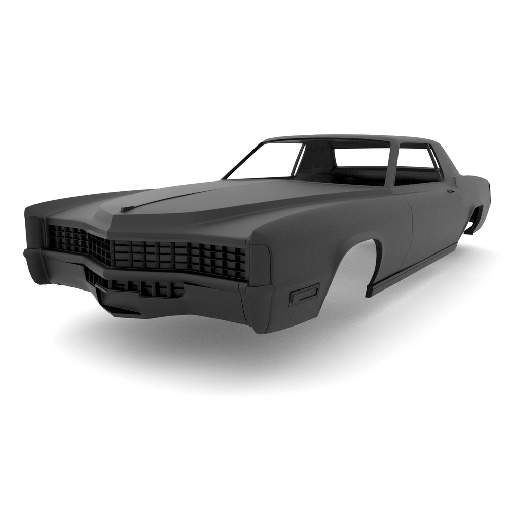 1/25 Scale Resin 1968 Cadillac Eldorado Body 3D Printed