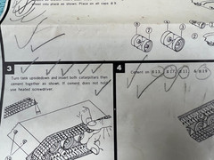 Vintage 1950-1960’s Miscellaneous Model Kit Instruction Assembly Kit Pamphlets