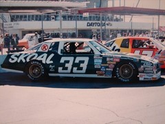 1/24 POWERSLIDE 1987 #33 HARRY GANT SKOAL BANDIT MONTE CARLO NASCAR DECAL