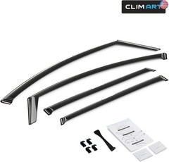 CLIM ART in-Channel Incredibly Durable Rain Guards for Kia Sportage 2023-2026,