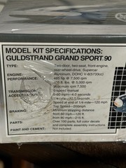 Guldstrand Corvette Grand Sport 90 AMT ERTL Plastic Model Car Kit 1/25 Scale