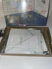 1/24 MODEL GARAGE DIORAMA WORKSHOP INTERIOR WALLS, DOOR WINDOWS & FLOOR KIT 1/25