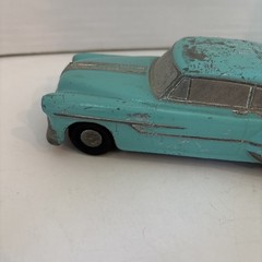 1953 Pontiac Chieftain Promo Metal Model Car Bank by Banthrico Autobank Teal