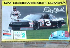 Lot of 2 VINTAGE MONOGRAM ERTL NASCAR Stock Cars 1:24 and 1/25 Model Kits NISB