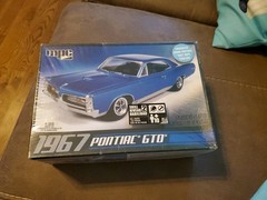 MPC/710 1967 PONTIAC GTO New Open Box, Sealed Bags