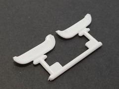 1955 Chevrolet Bel Air FENDER SKIRTS for Revell Monogram 1:25 Model Kit 55