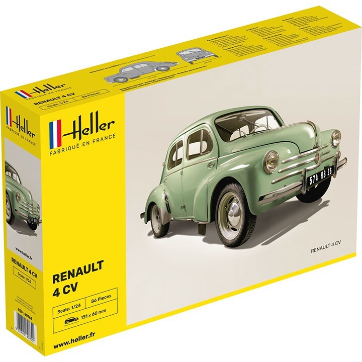 Heller #80762 1/24 Renault 4 CV