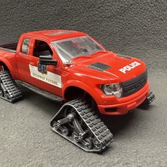 Revell FORD F-150 SVT Raptor with Tracks Police Highway Patrol Model 1/25 Custom