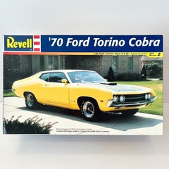 Revell 1:25 1970 Ford Torino Cobra Model Car Kit #85-2353 -OPEN BOX