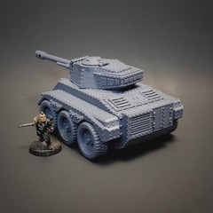 Bullfrog AFV (Imperial Guard Alternate Model For Tabletop Wargaming In Space)