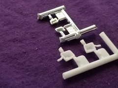 1991 Chevy S-10 Lowrider STOCK MIRRORS from Revell 1:25 Model Kit 91 Chevrolet