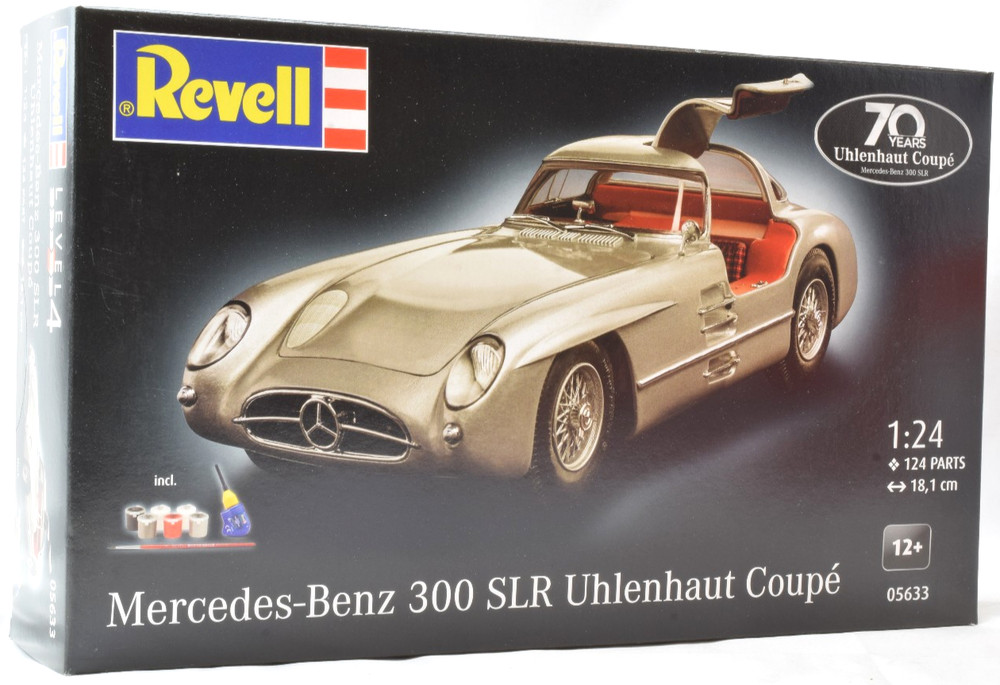 Revell Mercedes-Benz 300 SLR 70th Anniversary – Gift Set 1/24 Model Car 05633