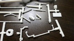 1971 Valiant Scamp Dart NASCAR 1/25 frame chassis axle rear end suspension parts
