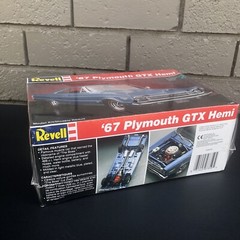Vintage 1/25 REVELL ’67 PLYMOUTH GTX HEMI NEW OLD STOCK FACTORY SEALED 1994
