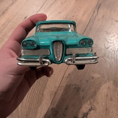 AMT 1958 Edsel Pacer Dealer Promo Model 1/25 Molded In Turquoise