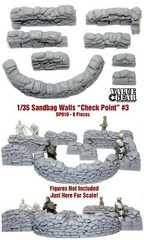 1/35 Sandbag Walls (Check Point #3) – Value Gear Details DP010