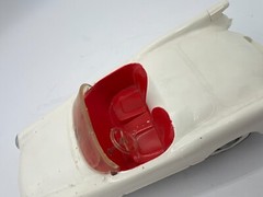 VINTAGE PMC WHITE 1953 OR 1954 CHEVROLET CORVETTE CONVERTIBLE DEALER PROMO CAR