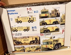 Rare Mil Mod Fire Fighting Giant P-15 & M-23 Resin Model Kit 1/72 NIB US Seller