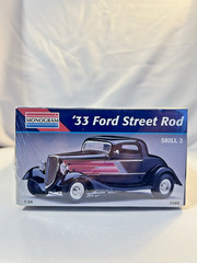 MONOGRAM FORD ’33 Street Rod model kit NEW in FACTORY SEALED BOX- MINT !!!