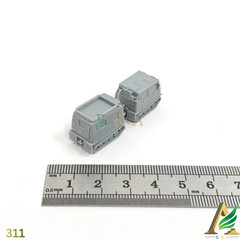 1/144 Scale Bv 206 Tracked All-Terrain Vehicle Resin Model Kit Unpainted