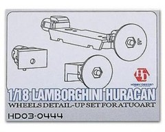 Hobby Design 1/18 Lamborghini Urakan Wheel Detail Up Set for Autoart JP 9612