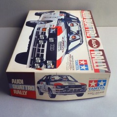 TAMIYA 1/24 AUDI QUATTRO RALLY Sports car series No.36 / Plastic model kit