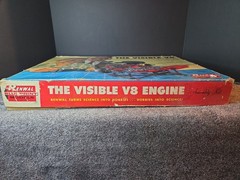 1960 Renewal NO. 802 The Visible V8 Engine ASSEMBLY Kit -IN ORIGINAL BOX -AS IS