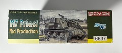 Dragon #6637 1/35 Scale M7 Priest (Mid Prod.) w/Metal Barrel & PE – Parts Sealed