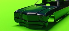 Body Glass 72 1972 Chevy El Camino Drag Funny Car 1/25 Son of Troublemaker