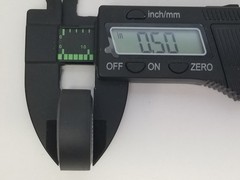 PAD PRINTED M&H RACEMASTER DRAG SLICKS from 72 Nova 1:25 AMT Model Kit