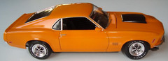 FORD Mustang Race Car Custom Classic18Boss GT 1:24Built Model12Carousel Org1969