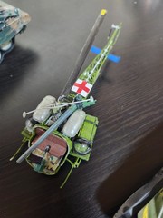 Tank Lot / Assorted Tanks & Helicopter Model Parts lot / Read Description