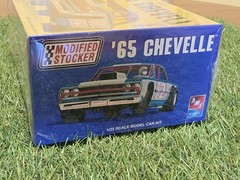 AMT Ertl 21651P 1/25 Modified Stocker ’65 Chevelle Model Kit New Sealed