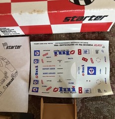 Starter Porsche 956 LUI Norisring 1984 Car Resin Kit 1:43 Made In France