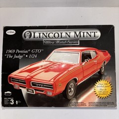 Testors Lincoln Mint Ultra Metal Series 1969 Pontiac GTO Judge 1:24 New open Box