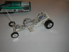 Vintage Tom Mongoose McEwen English Leather Funny Car Dragster 4 Parts / Restore